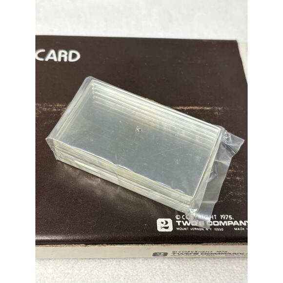 36 Vintage Mid Century Modern MCM Acrylic Lucite Dinner Name Place Card Holders - Picture 11 of 15